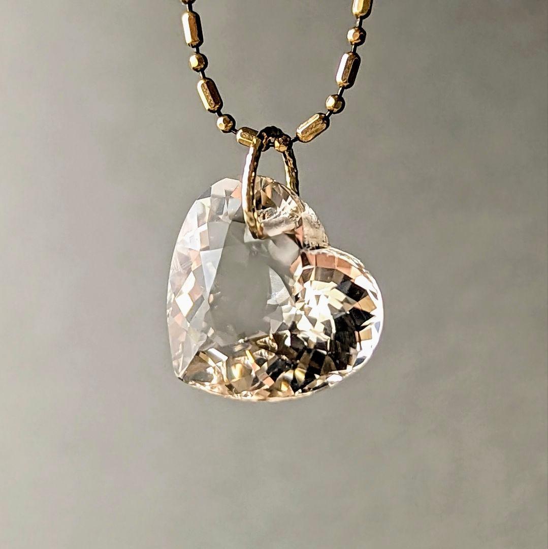 ♢まままばも♢K18 スキャポライト 5.47ct ペンダントトップ