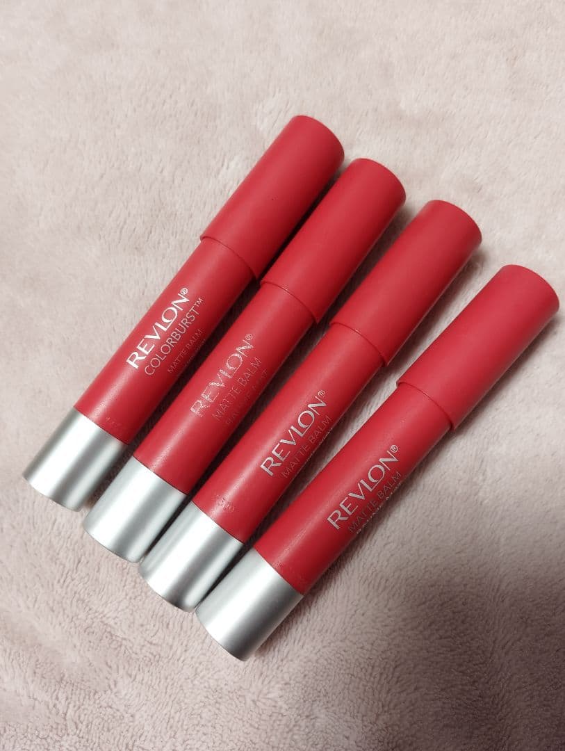 廃盤希少品 レブロン マットバーム バームステイン #45 口紅 4点