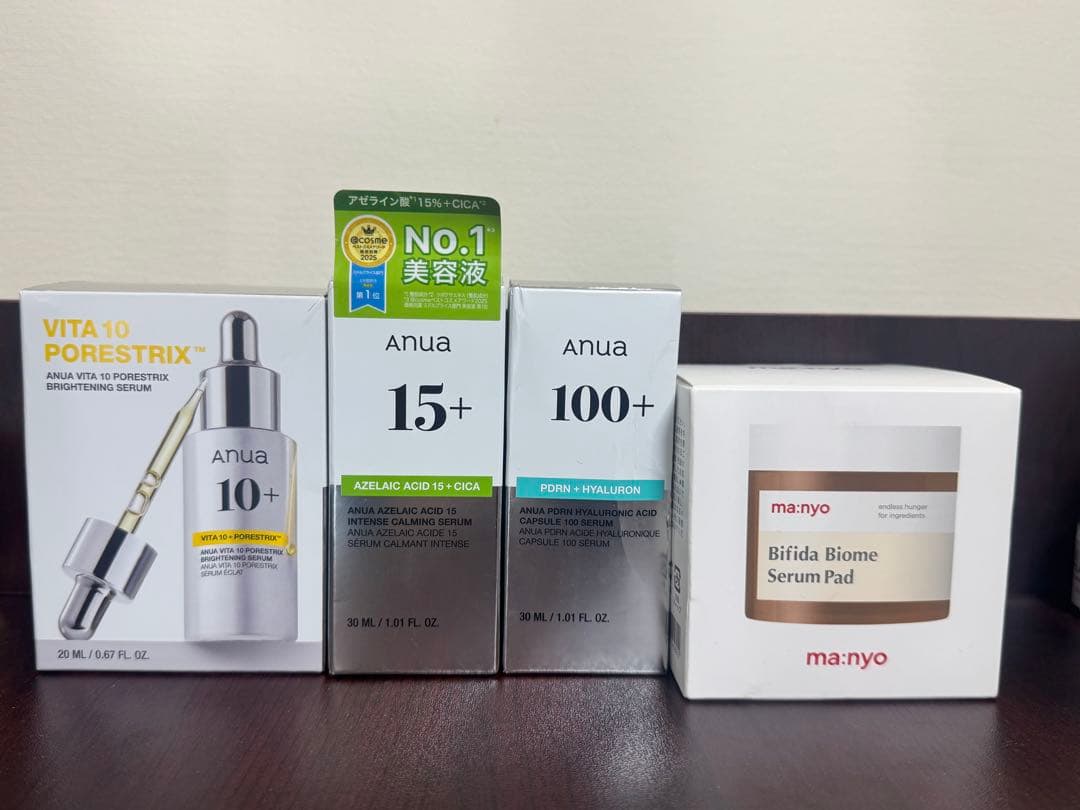 【超お得】anua 美容液セット15+ 100+ VITA10 &Pad