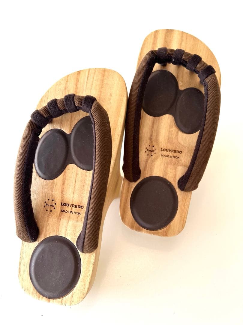 ルーヴルドー　レディース　あしゆびひろ下駄　サイズ　23.5