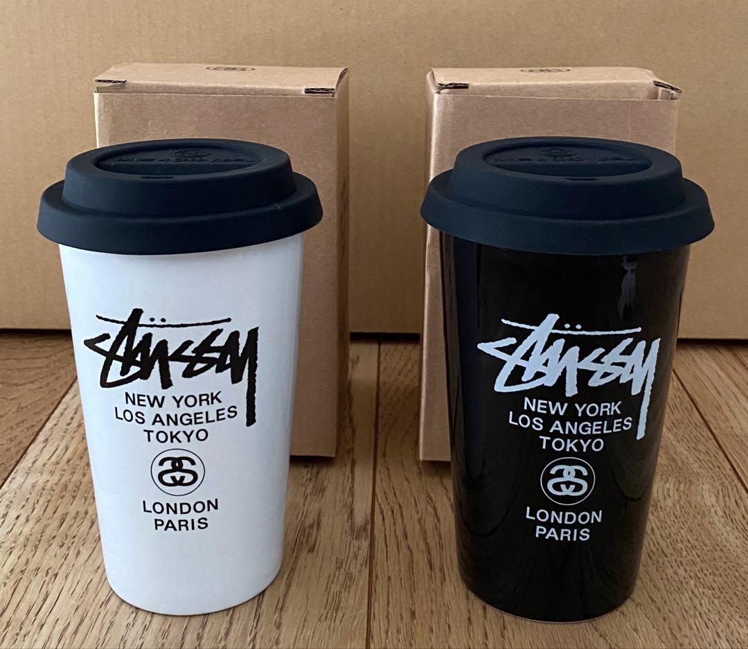 STUSSYステューシー ステューシー 非売品 タンブラー 陶器 2点セット