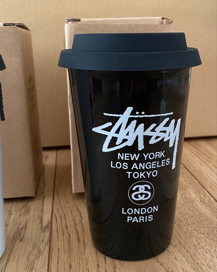 STUSSYステューシー ステューシー 非売品 タンブラー 陶器 2点セット