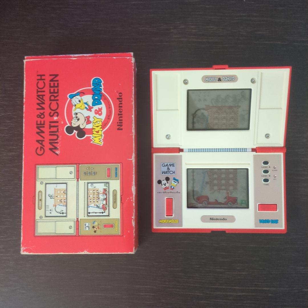 GAME＆WATCH MULTI SCREEN MICKEY＆DONALD