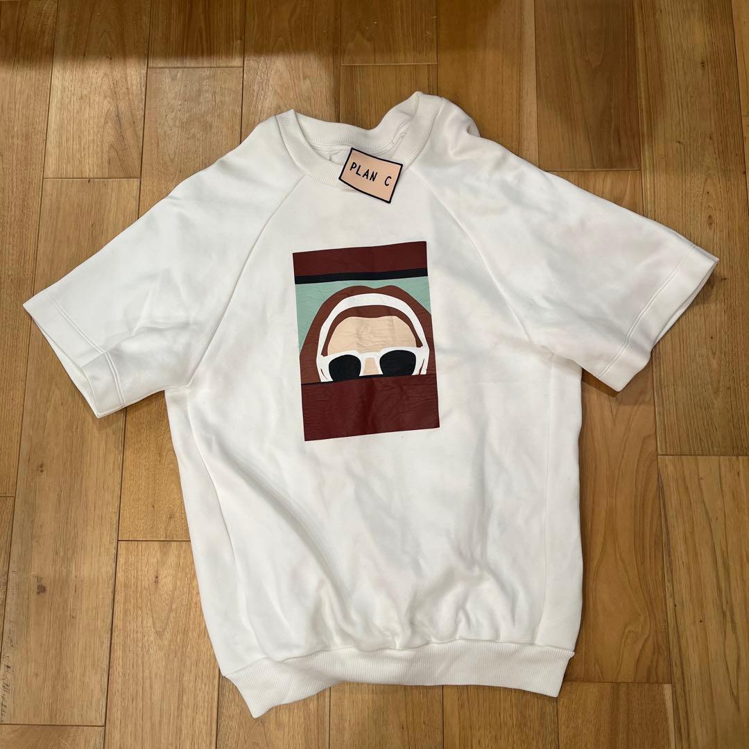 完売❣plan cプランシー　プリント半袖スウェット