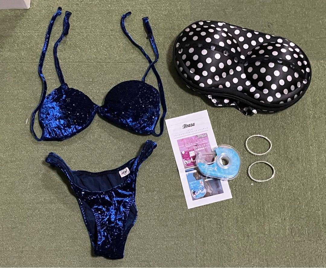 JBBF公認 ビキニ 一式セット 女子フィジーク