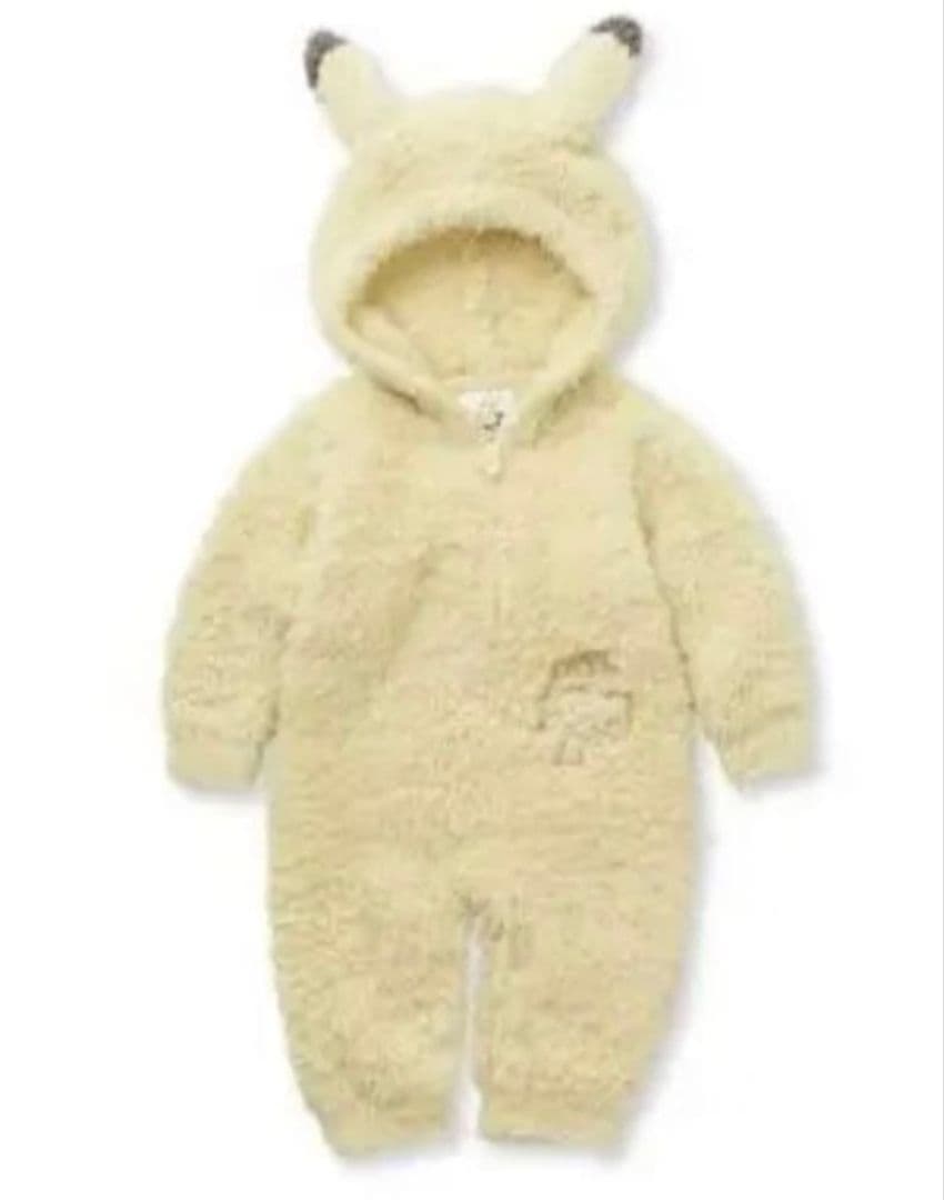 ポケモンスリープ ベビージェラートピカチュウロンパース サイズ80(80-90)