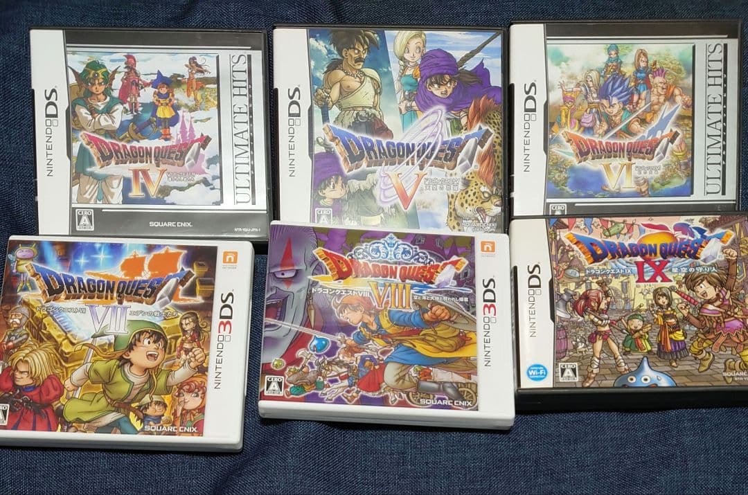 DS 3DS　ドラゴンクエスト　4 5 6 7 8 9 セット