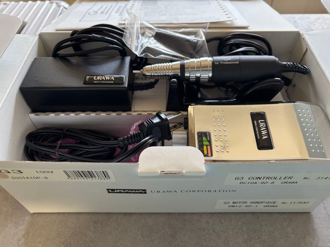 ウラワG3ネイルマシーン美品