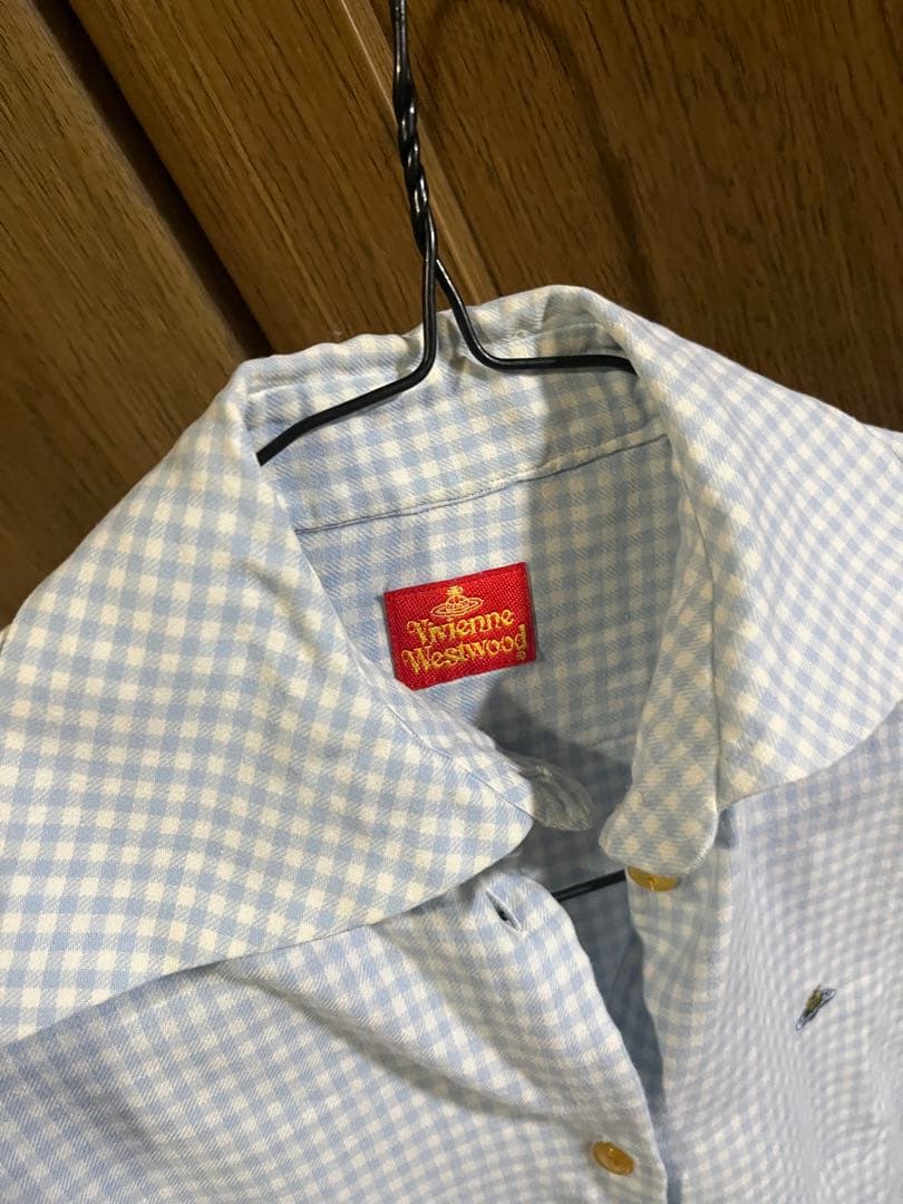 ヴィヴィアン　チェック　シャツ