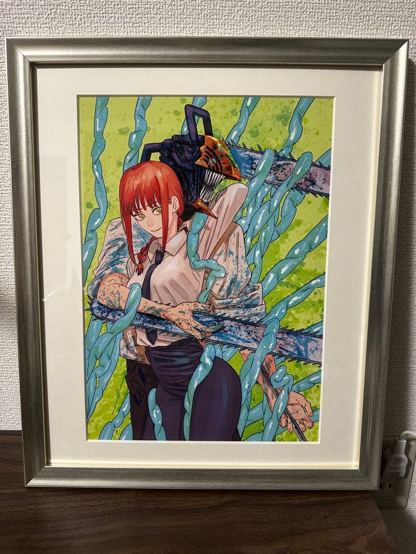 チェンソーマン 高級複製原画(受注生産品) デンジ＆マキマ