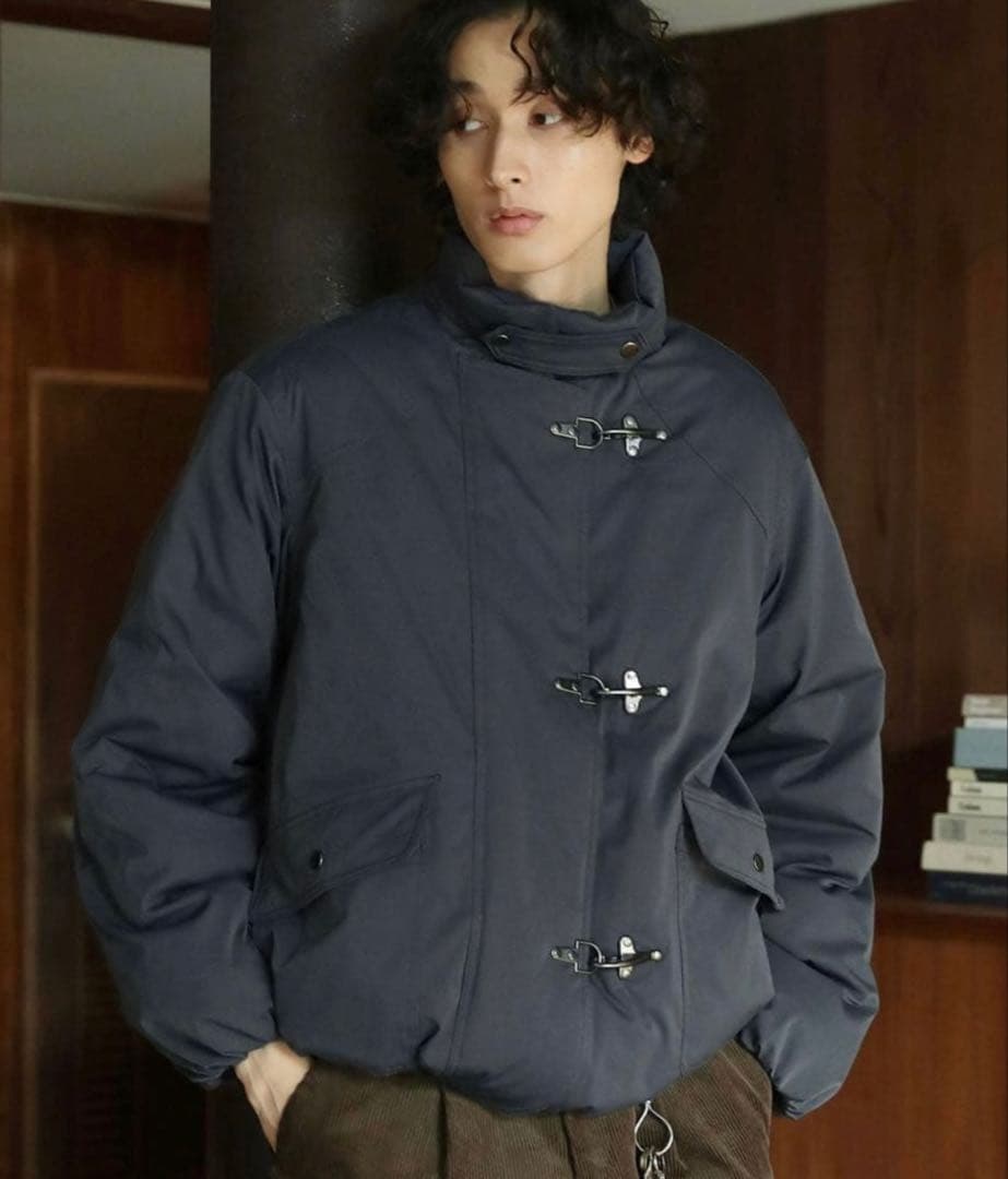 Bleme ブレメファイヤーマンボリューム 中綿ブルゾン ダウンジャケット