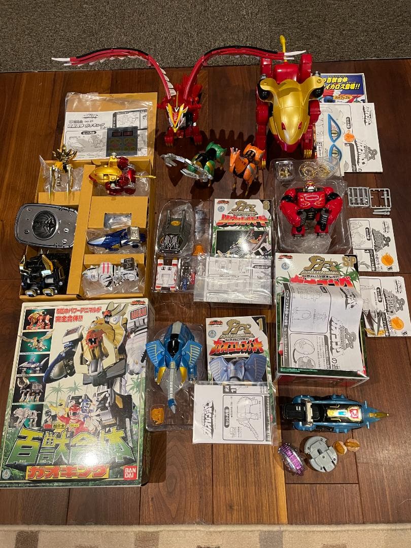 百獣戦隊ガオレンジャー DX ガオキング ガオイーグル ガオライノス 他