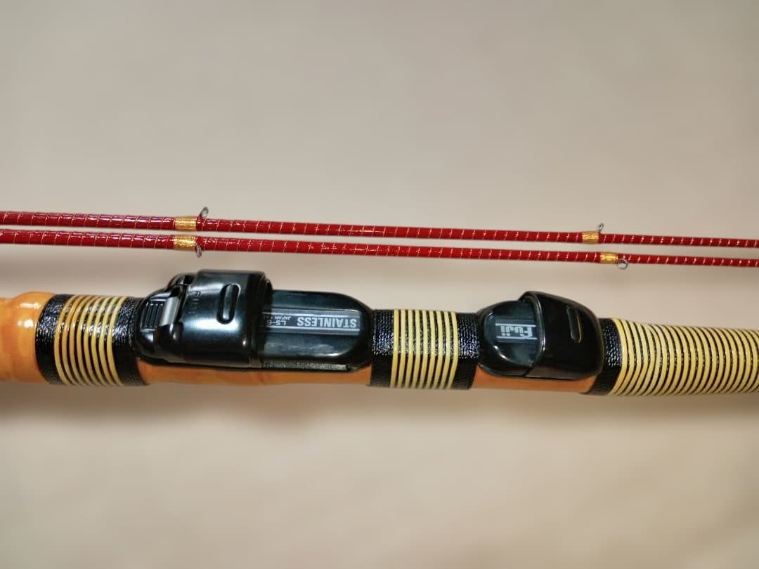 チヌ竿　筏竿　 手作り　布袋竹