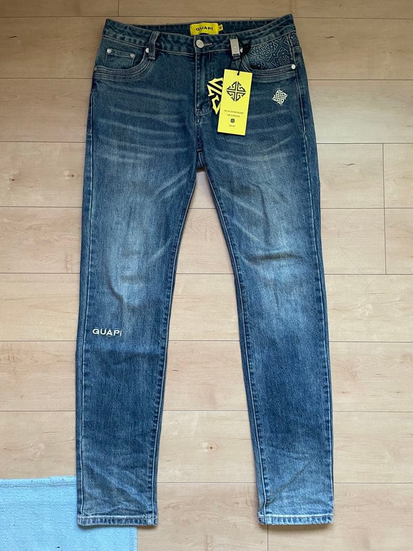 パンツ guapi  Blue Basics Regular Denim 32