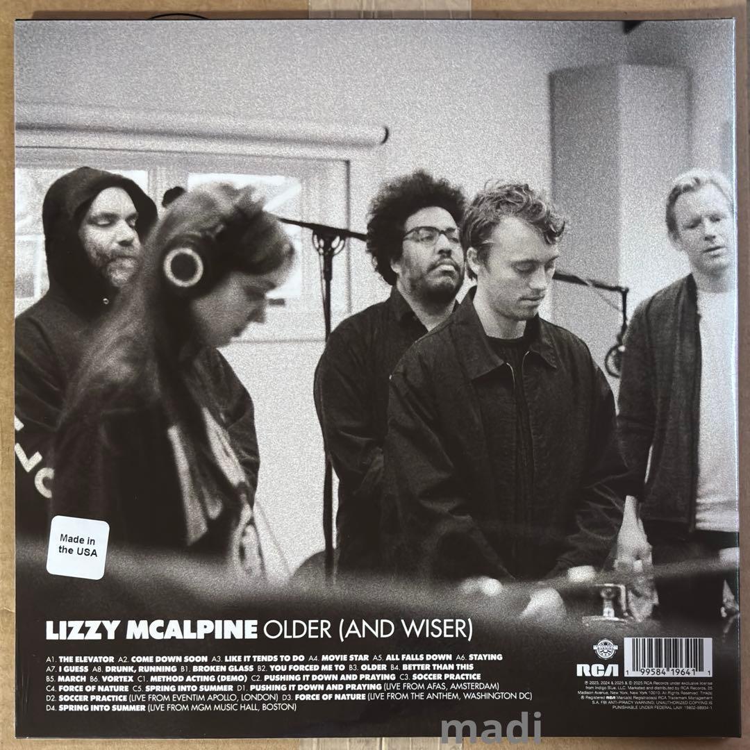 Lizzy McAlpine レコード Older (and Wiser)