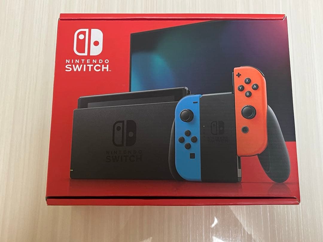 Nintendo Switch ネオンオレンジ/ブルー 本体
