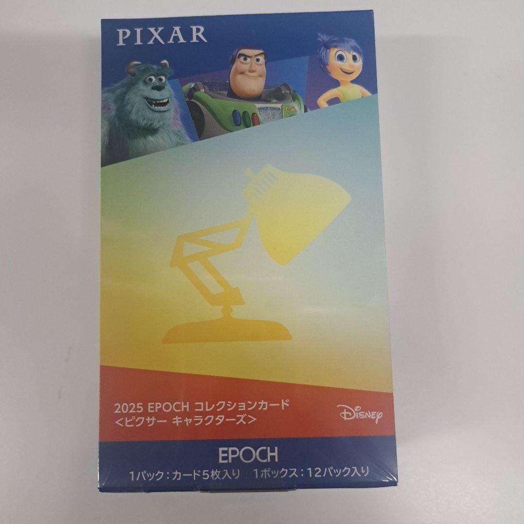 PIXAR 2025 EPOCH コレクションカード　シュリンク　未開封　BOX