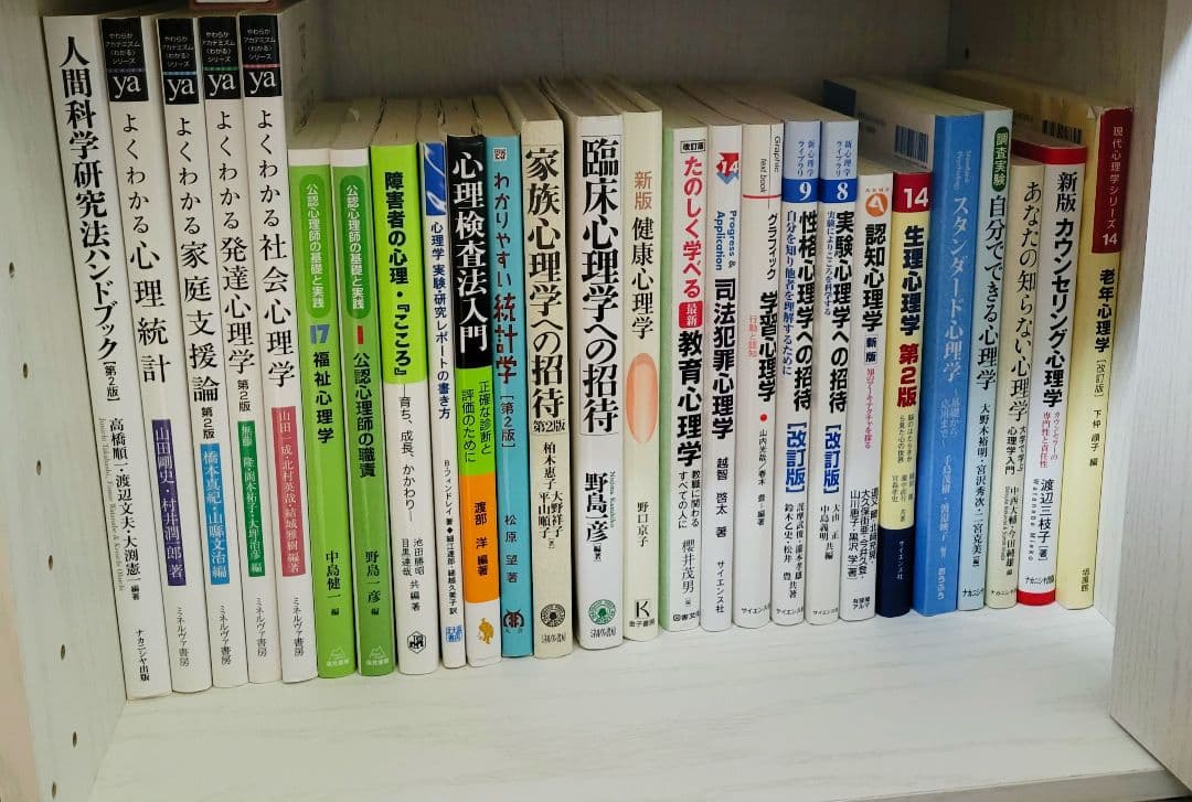 心理学に関する専門書25冊