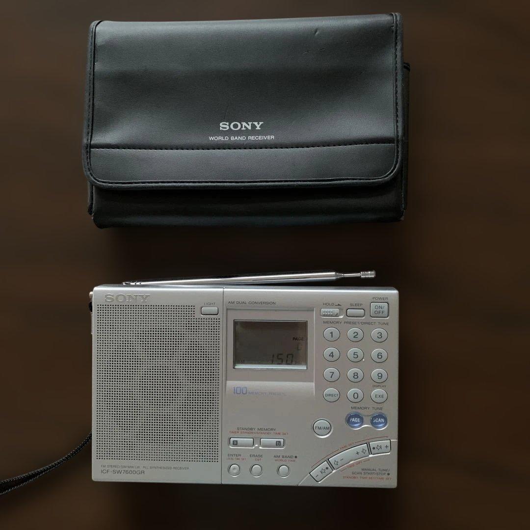 SONY ICF-SW7600GR FM ラジオ