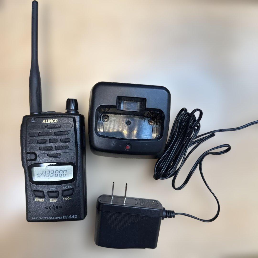 マッキー【技適品】ALINCO DJ-S42 無線機 433MHzアマチュ