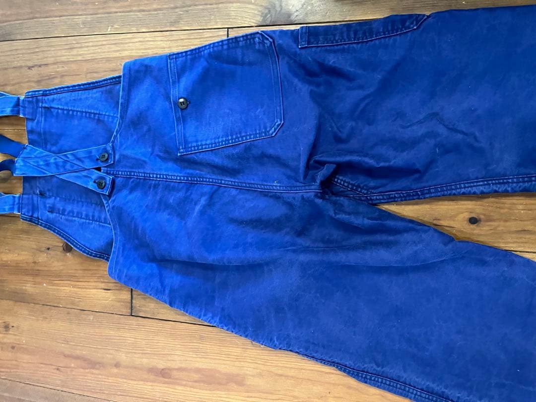 ヴィンテージ　Euro モールスキン　オーバオール