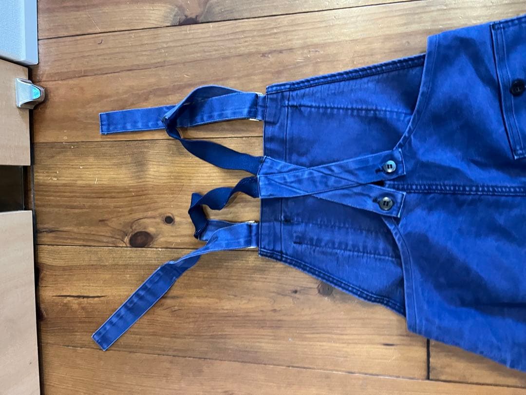 ヴィンテージ　Euro モールスキン　オーバオール