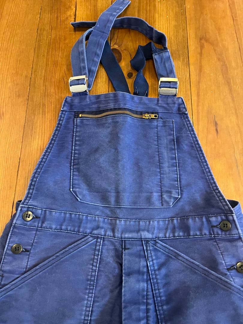 ヴィンテージ　Euro モールスキン　オーバオール