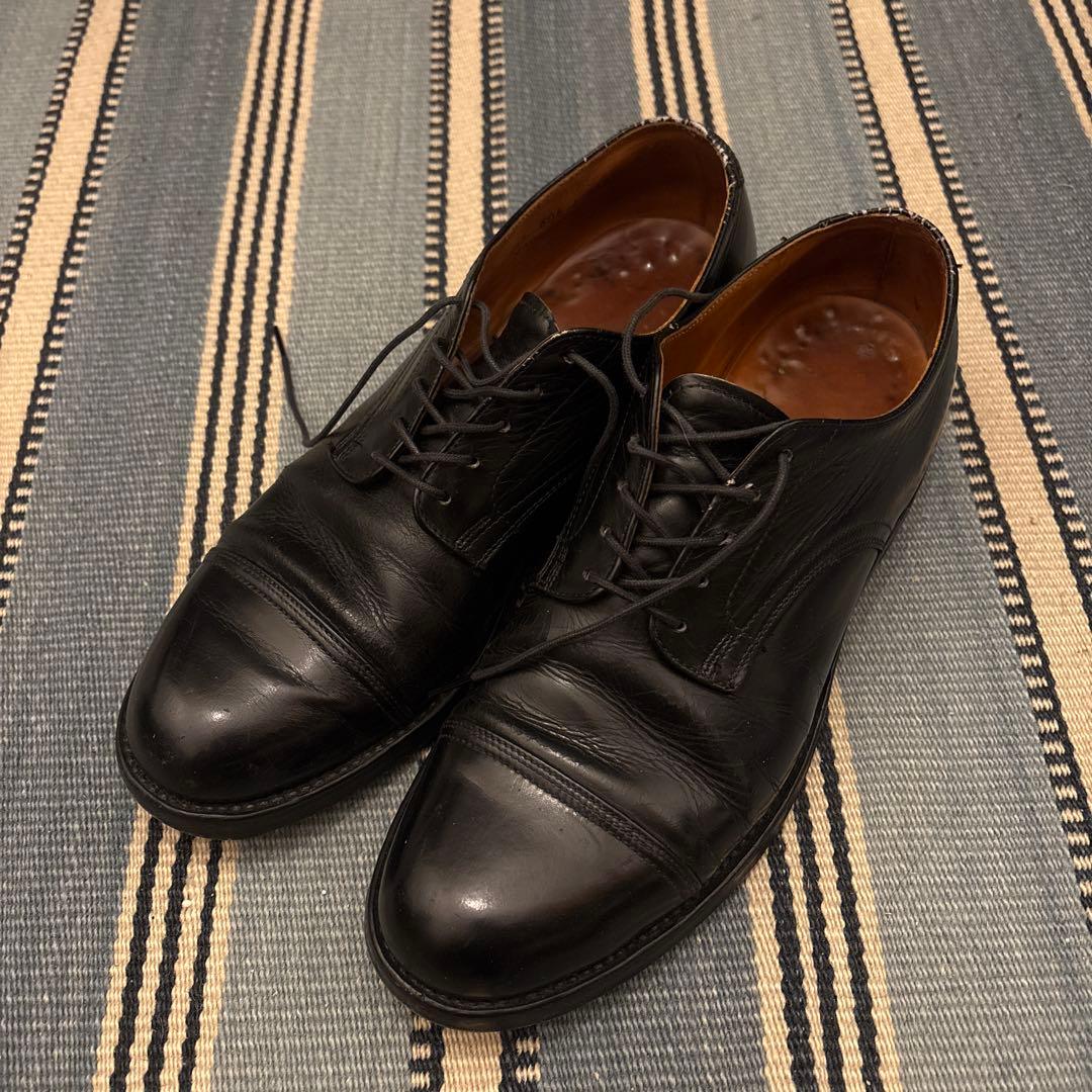 ストレートチップ　サービスシューズ　9E