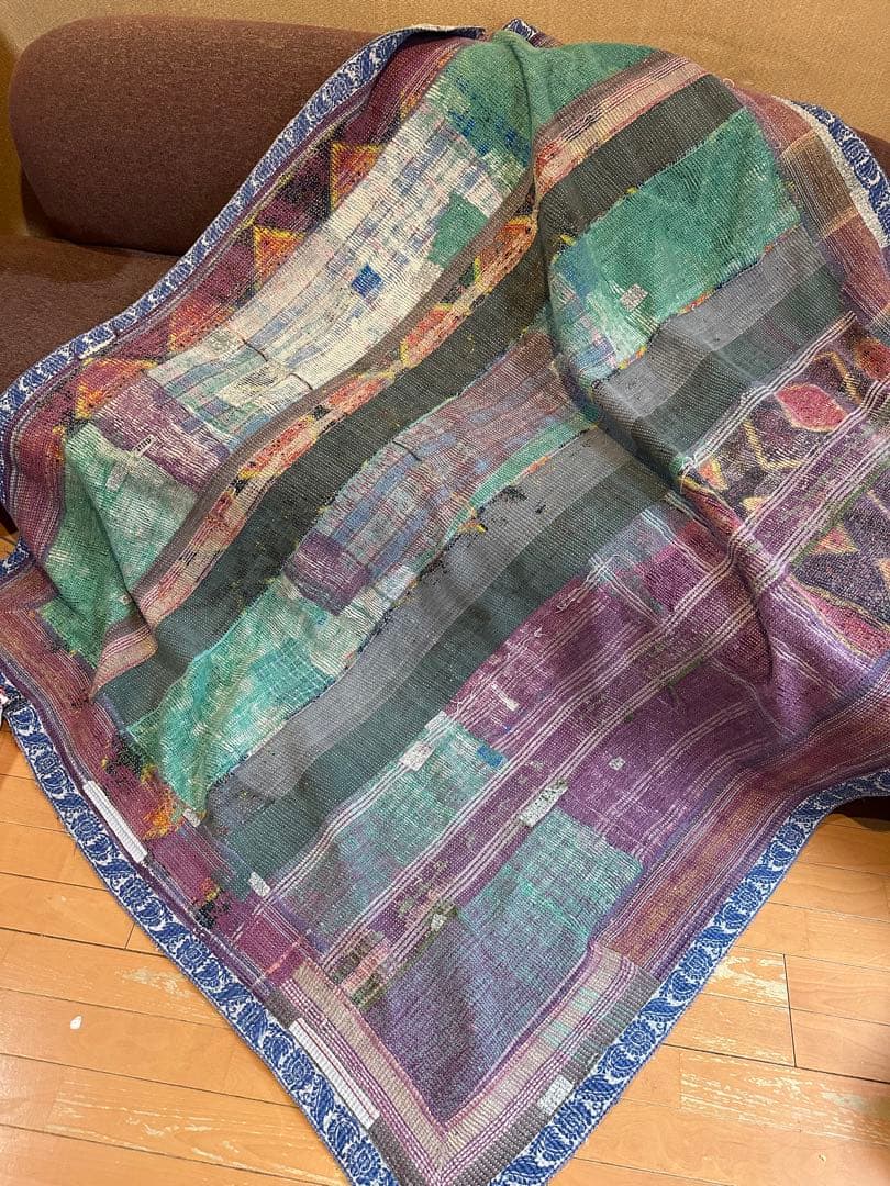 PUR ビンテージ カンタ キルト 大きめ