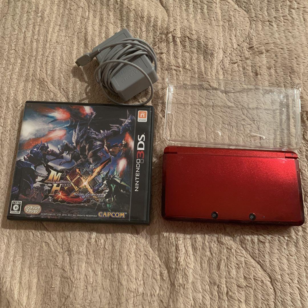 モンハンxx、ニンテンドー3DS、充電器、3DSカバー
