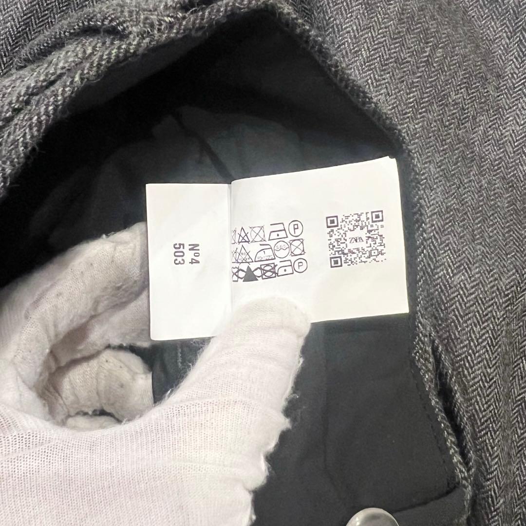 ZARA × Harry Lambert ツイードベルテッドスラックス