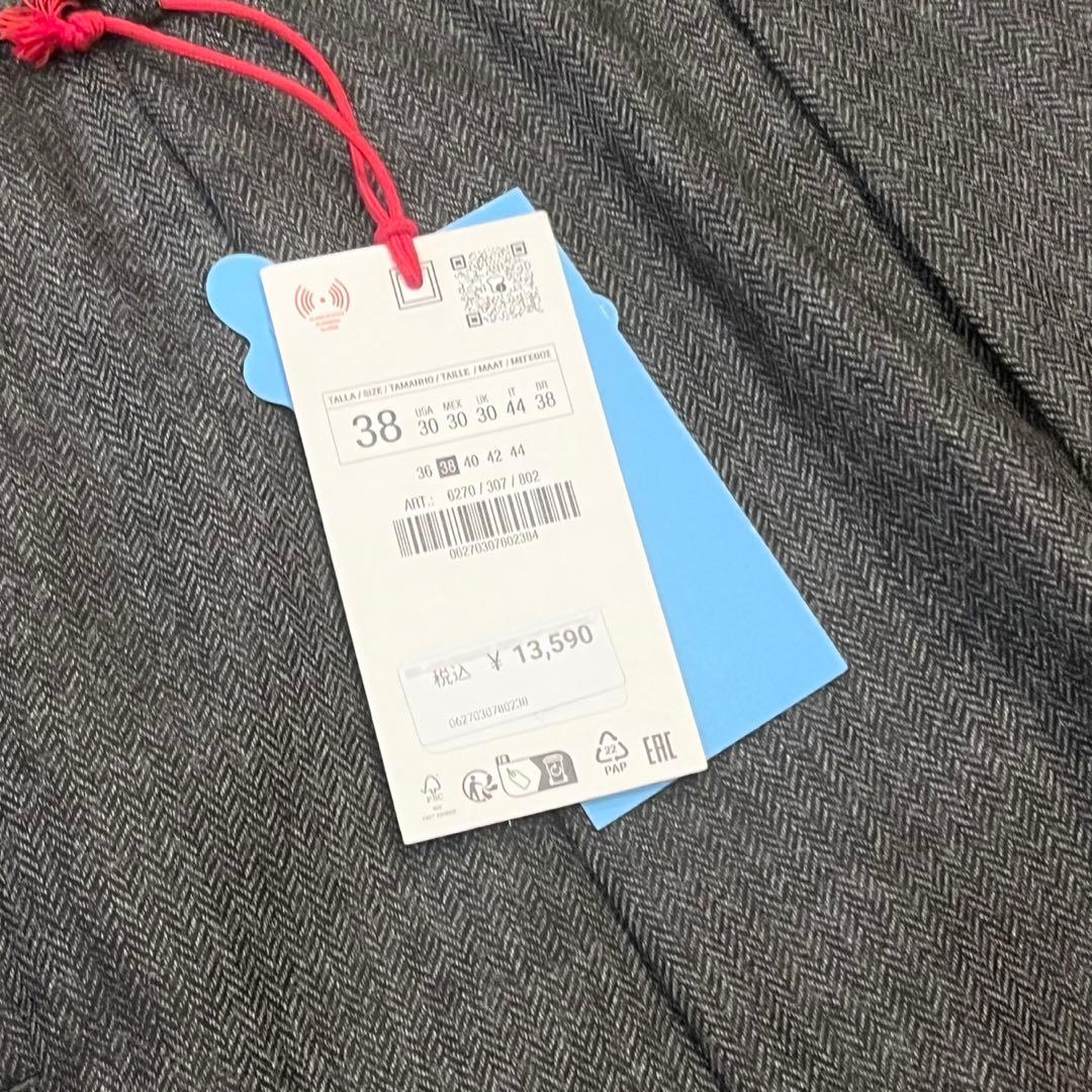 ZARA × Harry Lambert ツイードベルテッドスラックス