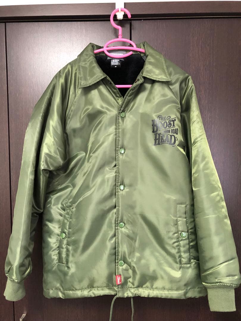 SBMS プリント 裏ボアコーチジャケット美品 Mサイズ