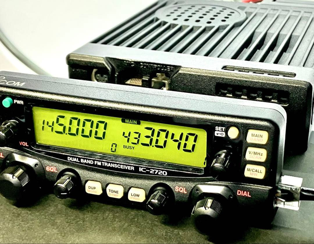 ICOM IC-2720D 50w トランシーバー アマチュア無線機