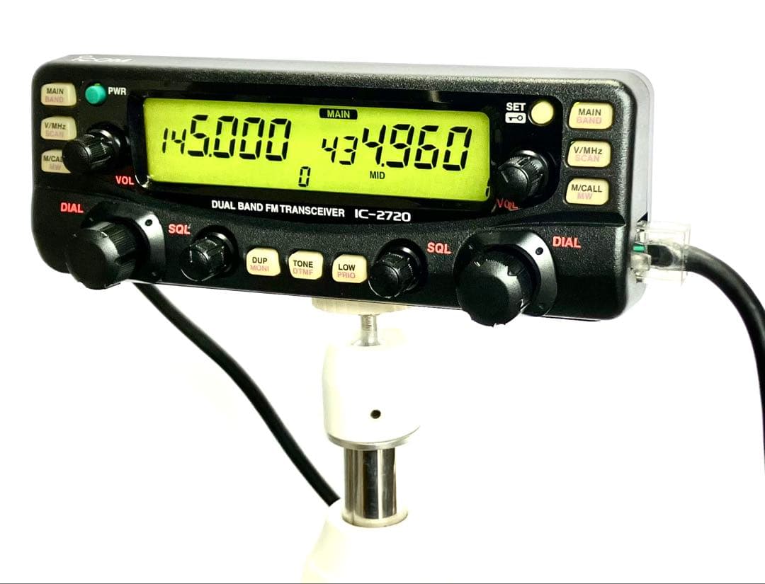 ICOM IC-2720D 50w トランシーバー アマチュア無線機