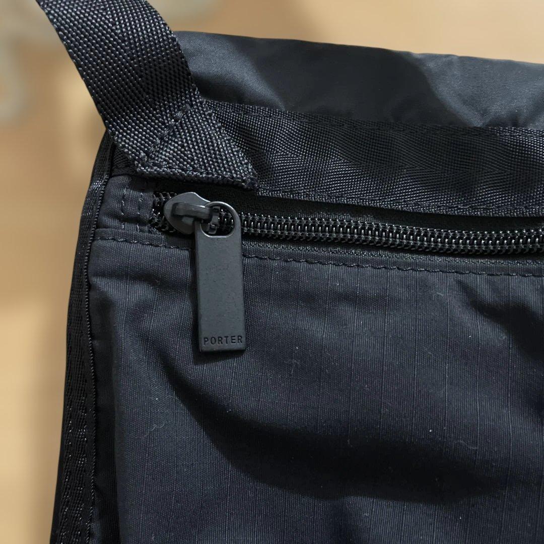 PORTER ブラック　ショルダーバック