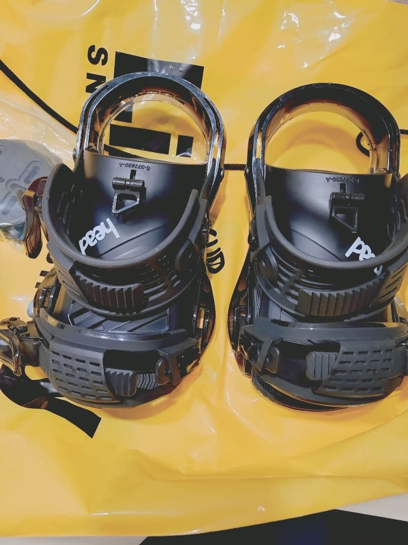 スノーボード ビンディング ブラック