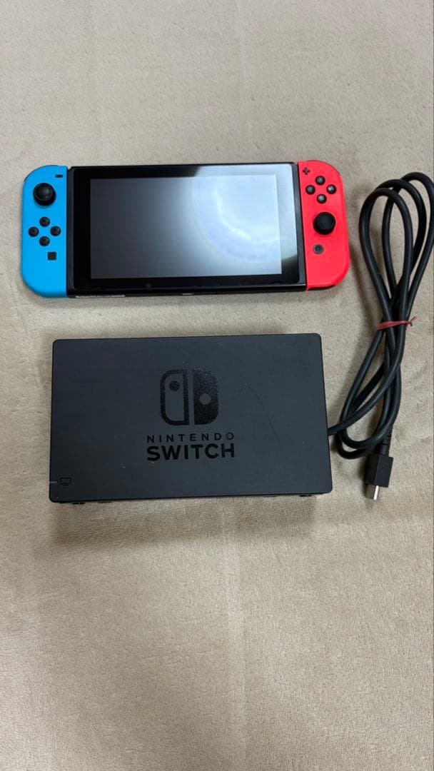【⠀中古品⠀】Nintendo Switch 本体 ネオン任天堂