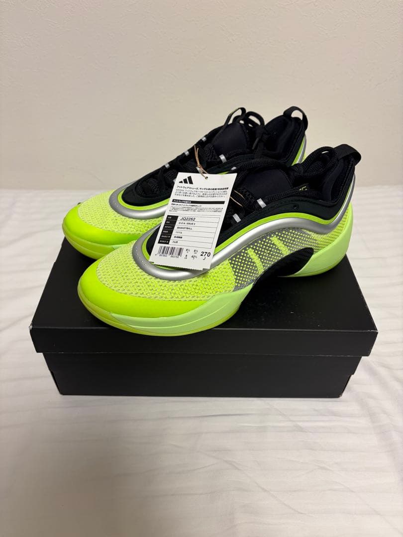 レ*ー様 Adidas D.O.N 6 ドンイシュー 6 27cm 蛍光