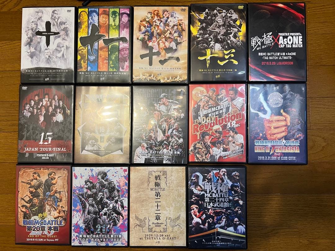 【大特価】戦極＆凱旋MC BATTLE 21枚セット