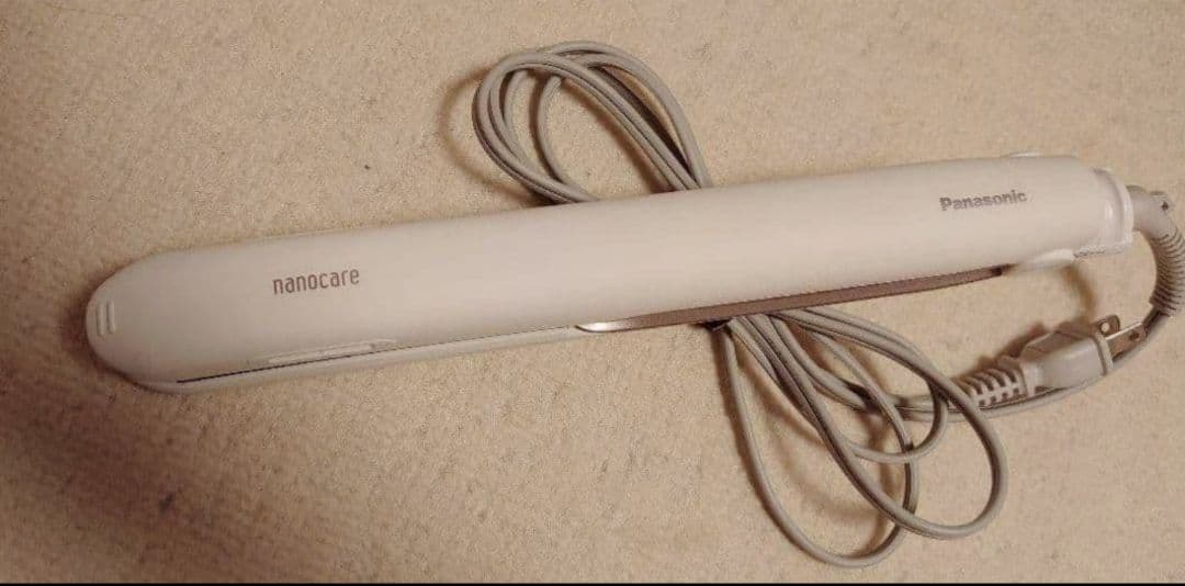 『美品』Panasonic ナノケアストレートヘアアイロンEH-HS9J