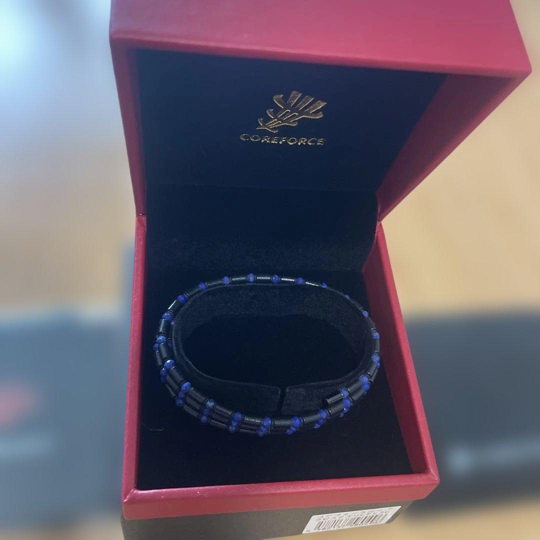 美品 コアフォース ループ ラピスラズリ 70cm 定価50,600円税込み