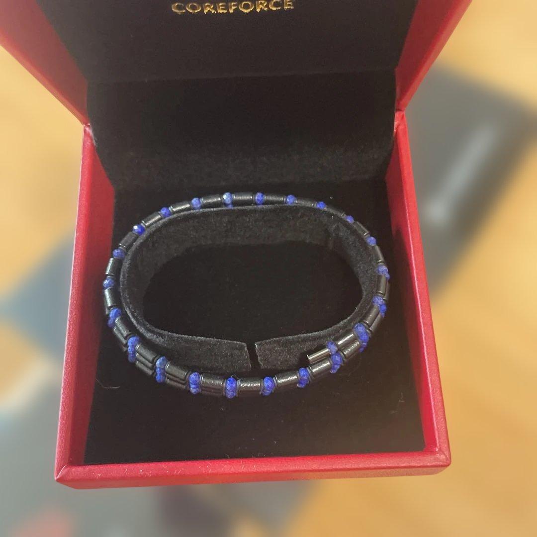 美品 コアフォース ループ ラピスラズリ 70cm 定価50,600円税込み