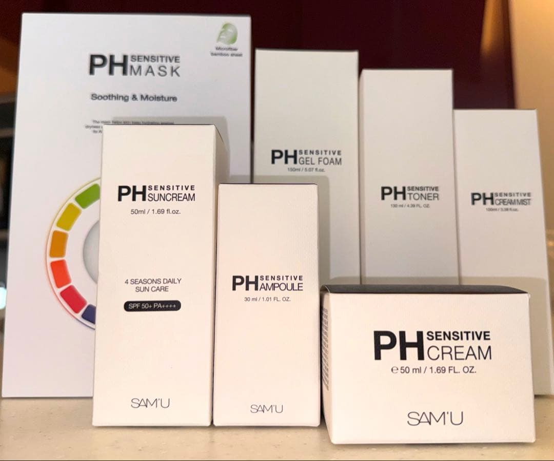 SAM'U(サミュ) PHセンシティブ セット