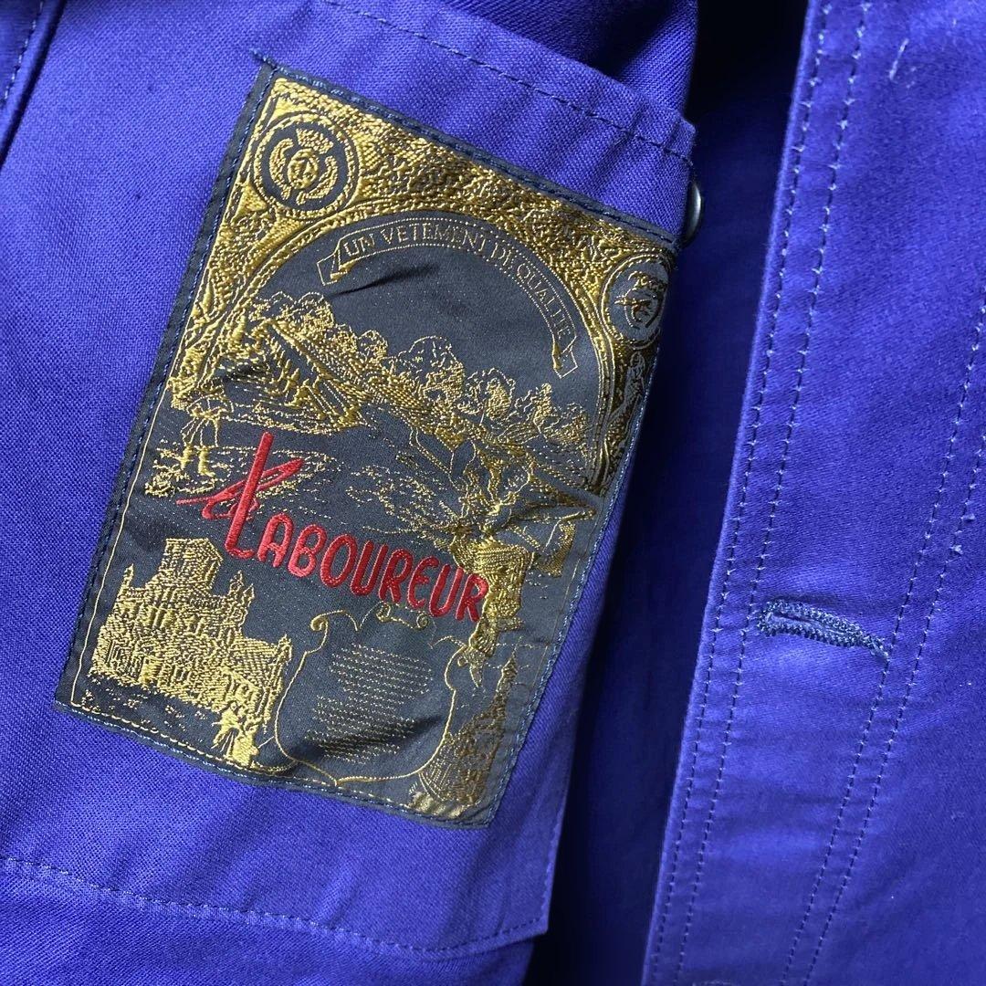 LE LABOUREUR ラブルール　ブルーモールスキン　フレンチ　ヴィンテージ