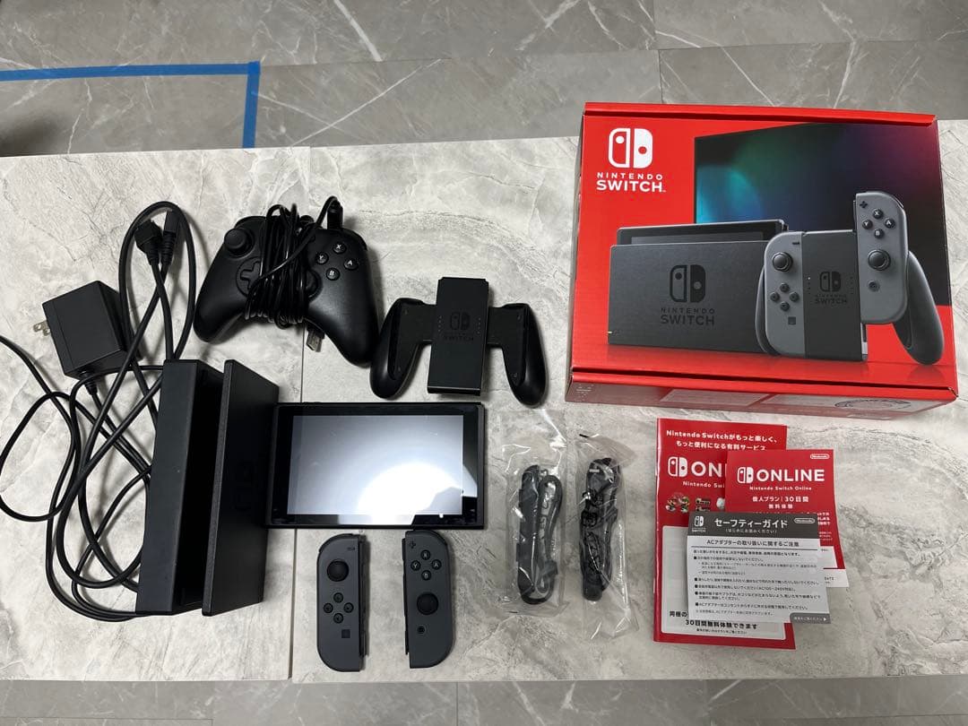 【超美品！保証付】プロコントローラー付Nintendo Switchフルセット