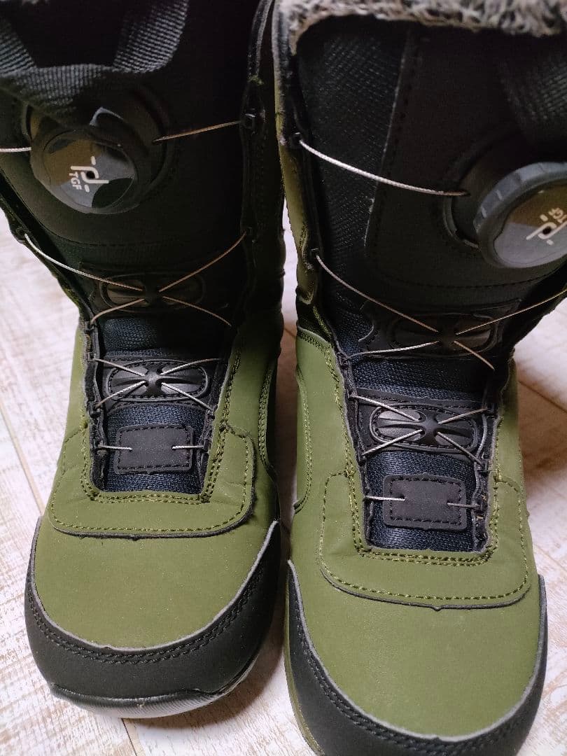 R　ZUMA オリーブグリーン スノーボードブーツ 24cm-25cm