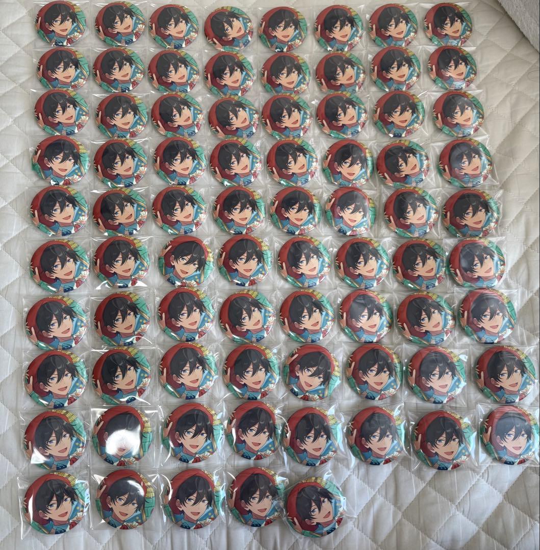 あんスタ 氷鷹北斗 テーマスカウト缶バッジ 77個 あんさんぶるスターズ