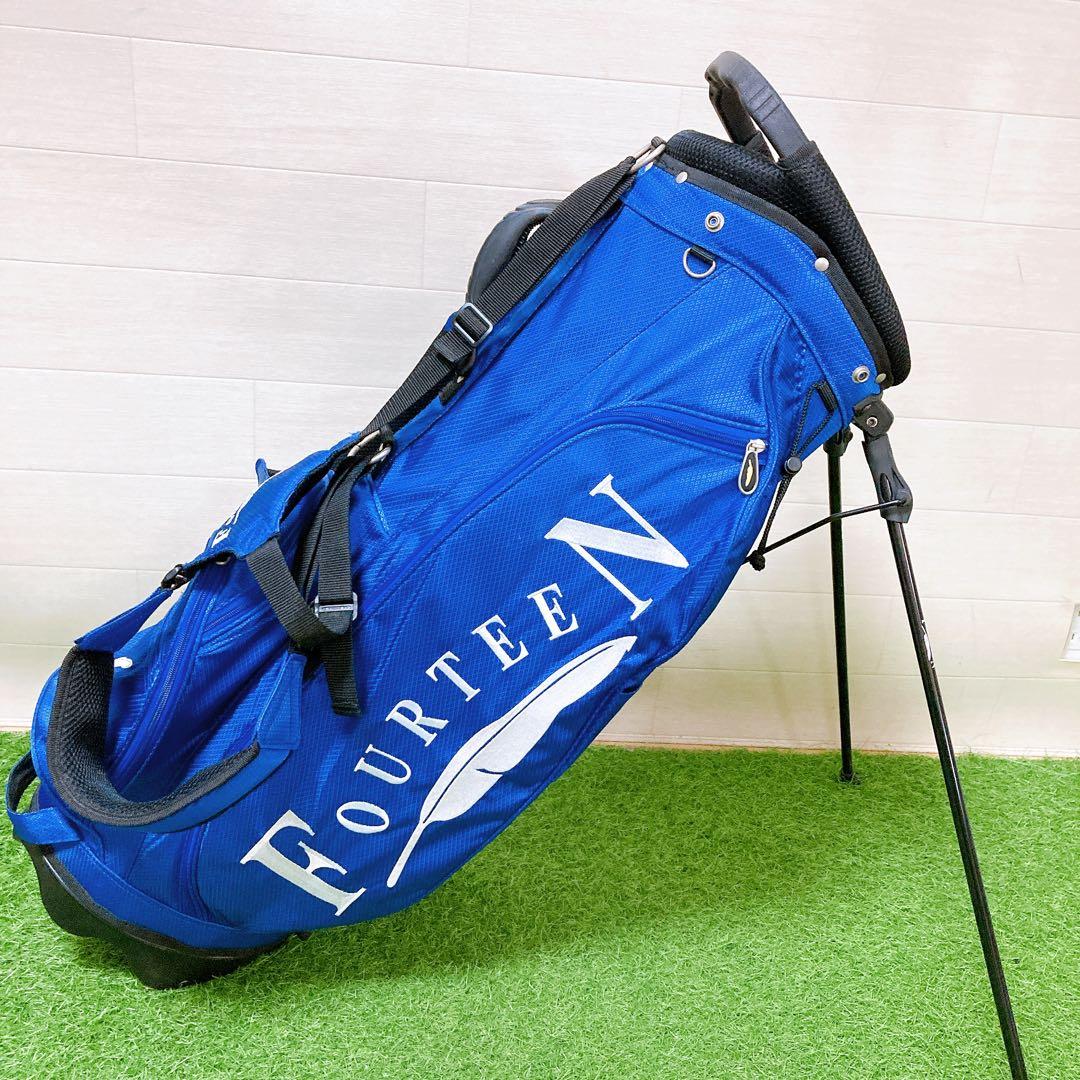 フォーティーン　ゴルフクラブケース　キャディーバッグ　スタンド式　フード未使用