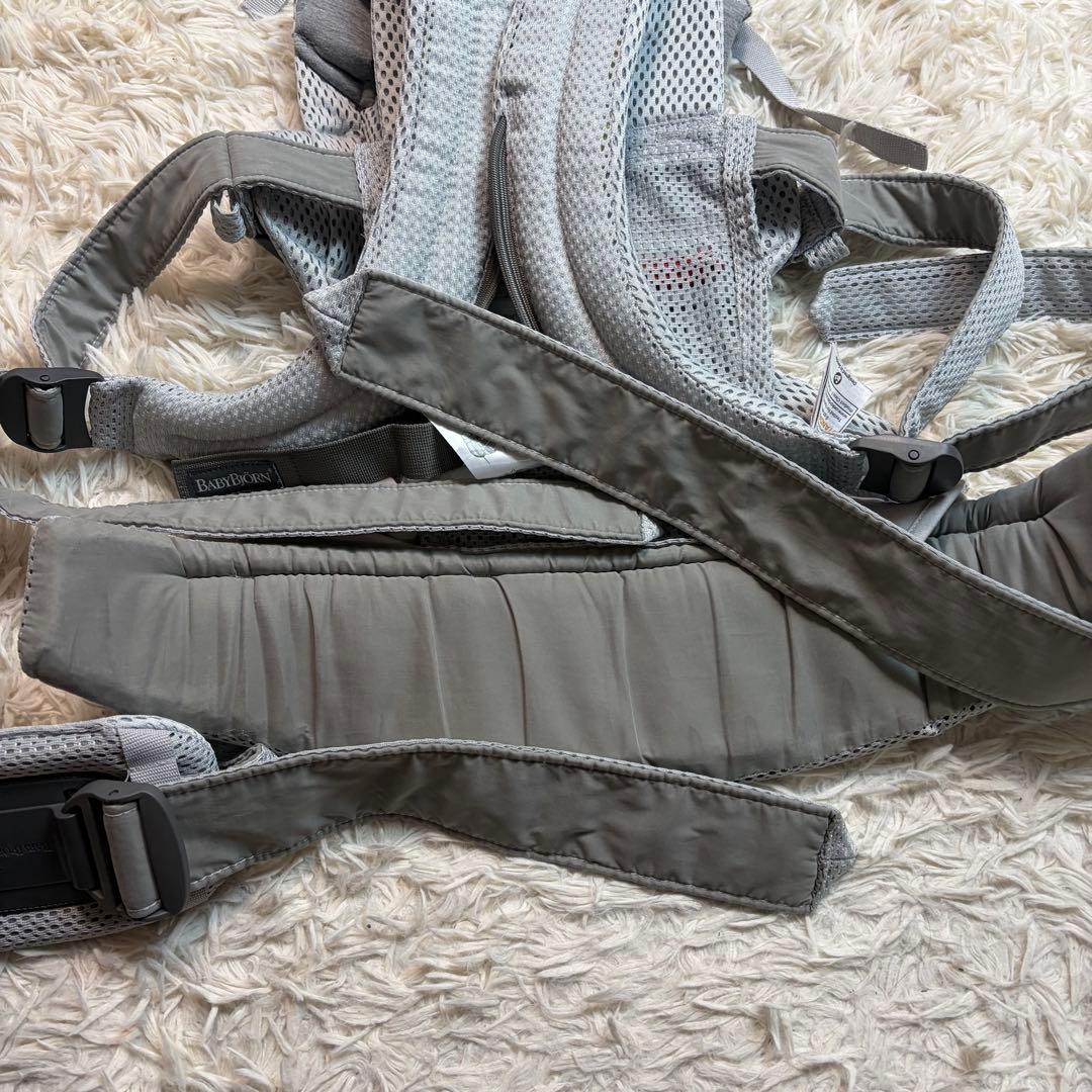 ベビービョルン　ハーモニー　抱っこ紐　シルバー　メッシュ